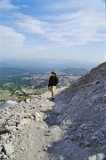 Sid on upper trail.
