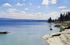 West Thumb shore.