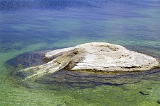 Spring in a lake.