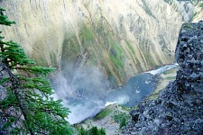 Falls' outflow.
