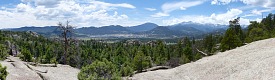 Estes Lake & Estes Park.