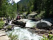 Děti na Copeland Falls. | Kids at Copeland Falls.