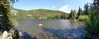 Bear Lake se dá obejít, ale je tak obsypané turisty, že jsme se o to raději ani nepokoušeli. | Bear Lake has a loop trail, but is was so overcrowded that did not even try.