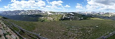Pohled na západní část Rockies. | A view to western Rockies.