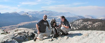 On the top of Lembert Dome