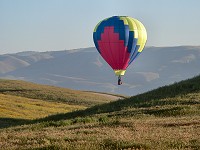 Sid's shot from ballooning on Carizzo Plain