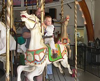 On a merry-go-round