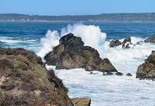 Stormy seas