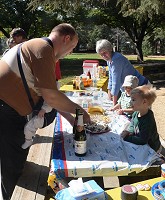 Slicing the cake