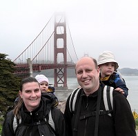 Fog on Golden Gate