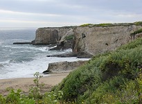 A picturesque beach of Bonny Doon