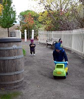 Kids at Rengstorff House