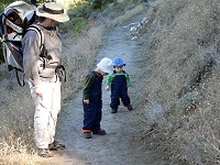 Kids on Fremont Peak