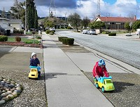 Kids must naturally possess identical trucks