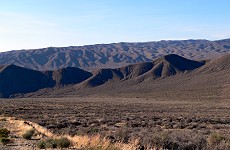 Hills around Wildrose Canyon