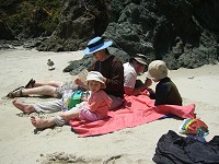 Picnic near Big Sur