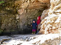 We had found an entrance to a deep (apparently artificial) cave.