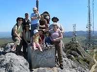 Three Czech families on Fremont Peak