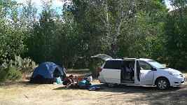 Our campsite