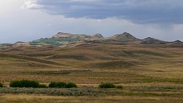 Entering a prairie