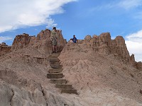 On the stairs to Rivendale