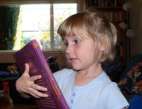 Lisa with her book