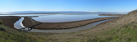 Panorama jihovýchodního konce Zátoky