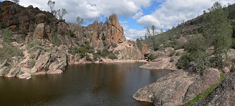 Landscape in Pinnacles National Park Landscape in Pinnacles National Park