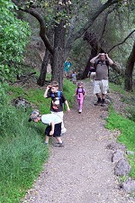 Cave exploration expedition in Pinnacles