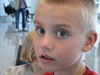 Tomášek v transatlantické přepravě.