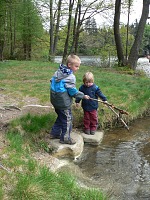 U Pařezitého rybníka děti pookřály.