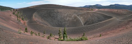 Cinder Cone crater