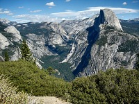 Half Dome z Glacier Point