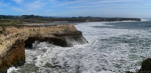 Ocean and cliffs at Wilder Ranch