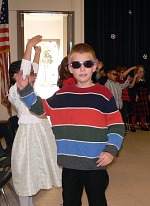 Tom at his Christmas pageant