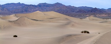 Sand dunes in Death Valley