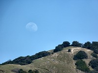 Moon over Garrapata