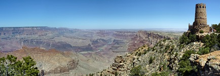 A view from the southeast rim of Grand Canyon.