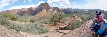 Shortly after a rainstorm in Colob Canyons, Zion National Park, Utah.