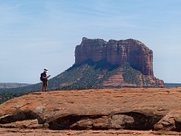 Tom taking pictures in Sedona, AZ.