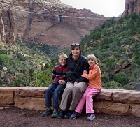 In Zion National Park, Utah.