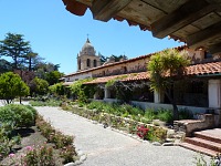 Carmel Mission Gardens.