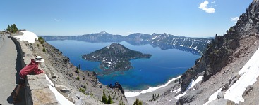 Crater Lake Panorama.