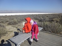 From short sleeves, we switched to windbreakers and hats.