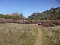 On a trip to Pinnacles.