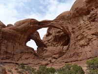 Double Arch, Arches National Park, Utah.