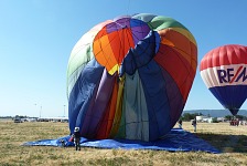 The wind had picked up, and flying is over.