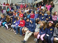 School field trip to Monterey Aquarium