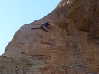 Climbing in Pinnacles.