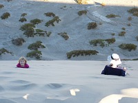 I would not have believed that sand can form a stable slope this steep.